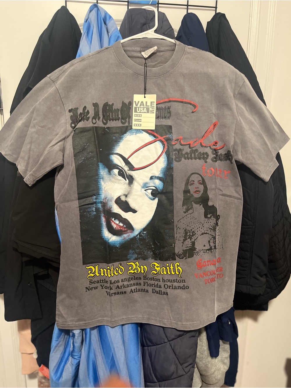 Vale Vintage United By Faith Graphic Boxcut T-Shirt